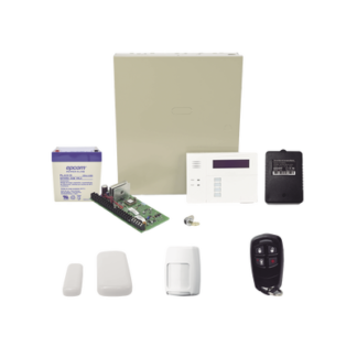 Kit Alarma Honeywell Inalámbrico / 2 Contactos + PIR + Control Remoto / Sin Cables
